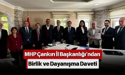 MHP Çankırı İl Başkanlığı’ndan Birlik ve Dayanışma Daveti