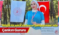 Muğla Akyaka’da Bocce Şampiyonası’nda Çankırı Gururu