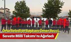 Orta Belediye Başkanı Ömer Bezci, Savate Milli Takımı’nı Ağırladı