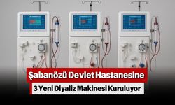 Şabanözü Devlet Hastanesine 3 Yeni Diyaliz Makinesi Kuruluyor