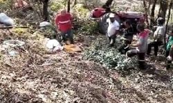 Sakarya Karasu’da Fındık Taşıyan Traktör Devrildi Sürücü Hayatını Kaybetti