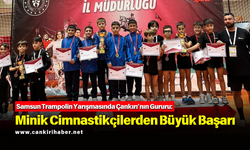 Samsun Trampolin Yarışmasında Çankırı’nın Gururu: Minik Cimnastikçilerden Büyük Başarı
