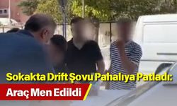 Sokakta Drift Şovu Pahalıya Patladı: Araç Men Edildi