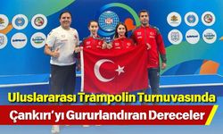 Uluslararası Trampolin Turnuvasında Çankırı’yı Gururlandıran Dereceler
