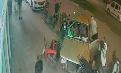 Alaşehir’de park halindeki motosikletler hasar gördü, sürücüler gözaltına alındı