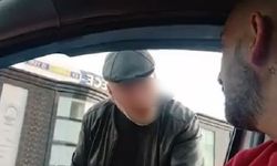 Başakşehir’de Taksi Sürücüsü Yoldaki Tartışmayı Kameraya Yansıttı