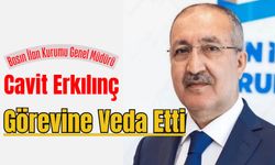Basın İlan Kurumu Genel Müdürü Cavit Erkılınç Görevine Veda Etti