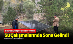 Başkan Güngör’den Teşekkür: Su Çalışmalarında Sona Gelindi