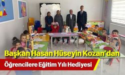 Başkan Hasan Hüseyin Kozan’dan Öğrencilere Eğitim Yılı Hediyesi