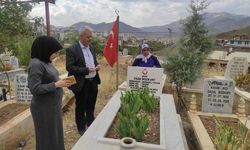 Batman’da şehitler Naim Bozkurt ve Nadir Araz kabirleri başında anıldı