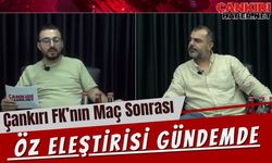 Çankırı FK’nın Maç Sonrası Öz Eleştirisi Gündemde