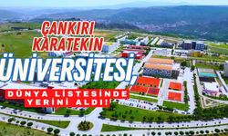 Çankırı Karatekin Üniversitesi, Dünya Listesinde Yerini Aldı!