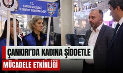 Çankırı’da Kadına Şiddetle Mücadele Etkinliği