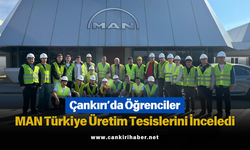 Çankırı’da Öğrenciler MAN Türkiye Üretim Tesislerini İnceledi