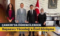 Çankırı’da Öğrencilerden Başsavcı Yücedağ’a Özel Görüşme