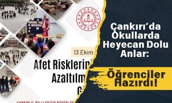 Çankırı’da Okullarda Heyecan Dolu Anlar: Öğrenciler Hazırdı!