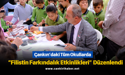 Çankırı’daki Tüm Okullarda “Filistin Farkındalık Etkinlikleri” Düzenlendi