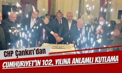 CHP Çankırı’dan Cumhuriyet’in 102. Yılına Anlamlı Kutlama