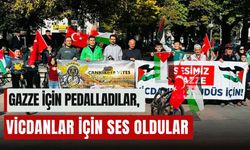 Gazze İçin Pedalladılar, Vicdanlar İçin Ses Oldular