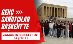 Genç Sanatçılar Başkent’te Zamanın Renklerini Keşfetti