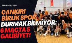 Çankırı Birlik Spor Durmak Bilmiyor: 6 Maçta 5 Galibiyet!