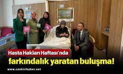 Hasta Hakları Haftası’nda farkındalık yaratan buluşma!