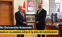 İki Üniversite Arasında Sağlık Alanında Güçlü İş Birliği Görüşmesi