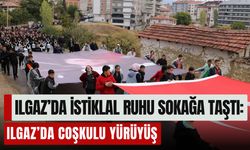Ilgaz’da İstiklal Ruhu Sokağa Taştı: Ilgaz’da Coşkulu Yürüyüş