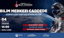 Karabük’te Dünya Uzay Haftası Coşkusu: Bilim Merkezi’nden Özel Etkinlikler