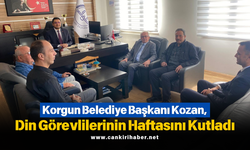 Korgun Belediye Başkanı Kozan, Din Görevlilerinin Haftasını Kutladı