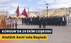 Korgun’da 29 Ekim Coşkusu Atatürk Anıtı’nda Başladı