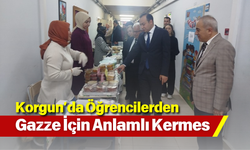Korgun’da Öğrencilerden Gazze İçin Anlamlı Kermes