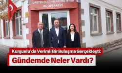 Kurşunlu’da Verimli Bir Buluşma Gerçekleşti: Gündemde Neler Vardı?