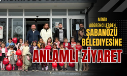 Minik Öğrencilerden Şabanözü Belediyesine Anlamlı Ziyaret