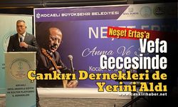 Neşet Ertaş’a Vefa Gecesinde Çankırı Dernekleri de Yerini Aldı
