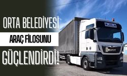 Orta Belediyesi araç filosunu güçlendirdi!