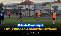 Orta’da Cumhuriyet 102. Yılında Sahalarda Kutlandı