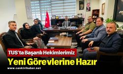 TUS’ta Başarılı Hekimlerimiz Yeni Görevlerine Hazır