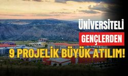 Üniversiteli Gençlerden 9 Projelik Büyük Atılım!