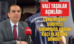 Vali Taşolar Açıkladı: Çankırı’daki Suriyeli Sığınmacılardan Kaçı Ülkesine Döndü?