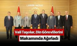 Vali Taşolar, Din Görevlilerini Makamında Ağırladı