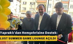 Yapraklı’dan Hemşehrisine Destek: Lust Summer Game Lounge Açıldı