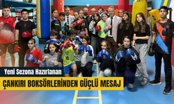 Yeni Sezona Hazırlanan Çankırı Boksörlerinden Güçlü Mesaj