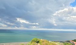 Zonguldak’ta Denizde Hortumlar ve Gökkuşağı Aynı Anda Görüntülendi