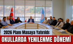 2026 Planı Masaya Yatırıldı: Okullarda Yenilenme Dönemi