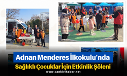 Adnan Menderes İlkokulu’nda Sağlıklı Çocuklar İçin Etkinlik Şöleni