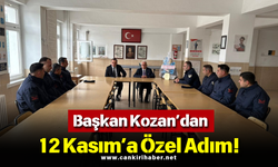 Başkan Kozan’dan 12 Kasım’a Özel Adım!