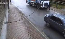 Belediye İşçisi Feci Şekilde Can Verdi! Kaza Anı Güvenlik Kamerasında