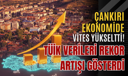 Çankırı Ekonomide Vites Yükseltti! TÜİK Verileri Rekor Artışı Gösterdi
