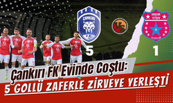 Çankırı FK Evinde Coştu: 5 Gollü Zaferle Zirveye Yerleşti